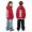 Red, variant on Bigetiay Boys City Print Pullover Hoodie Long Sleeve Lightweight Fall Sweatshirt 7-8 Years
