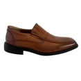 thumbnail image 2 of Men's Dress Comfort Leather Dual Elastic Slip-On Loafers Casual Shoes, 2 of 5