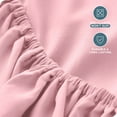 thumbnail image 6 of (4 pack) Bare Home Fitted Sheet - 24" Extra Deep Pocket - Premium 1800 Collection - Queen, Light Pink, 6 of 8