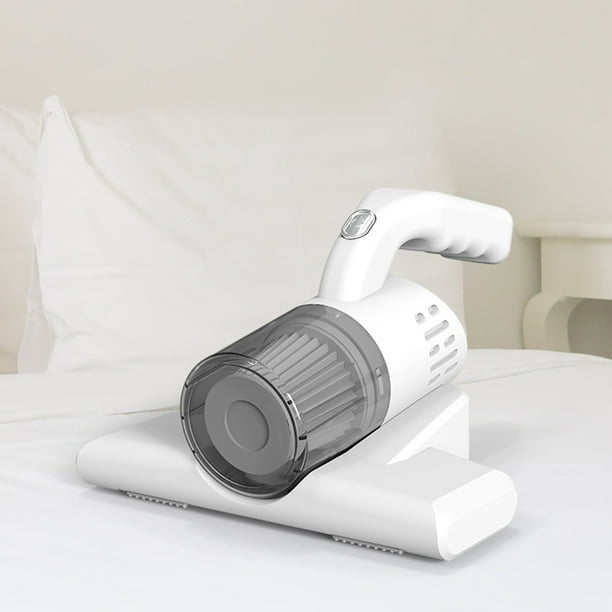 pstuiky Aspiradora Limpiador de camas Aspira Suciedad Pelo de mascotas Filtro lavable Ideal para sofá cama alfombra