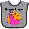 thumbnail image 3 of Inktastic Drama Llama Boys or Girls Baby Bib, 3 of 4