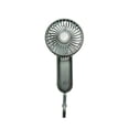 thumbnail image 1 of Injueey ABS PP Reemplazo de ventilador portátil Color sólido Exterior USB Motor sin escobillas 3 Ventiladores de refrigeración de engranajes Electrodomésticos Negro, 1 of 6