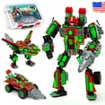 thumbnail image 1 of JitteryGit Juguetes de Construcción de Tallos Robot para Niños | Regalos de Navidad para Niños de 7 8 9 10 11 12 13 14, 1 of 6