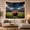 Confetti Football, variant on Football Helmet Under Stadium Lights, Dramatic Photo Style for Football Fans, Game Day Wall Decor, Father's Day Gift, Tapestry Wall Hanging for Gaming Room, Dorm and Man Cave