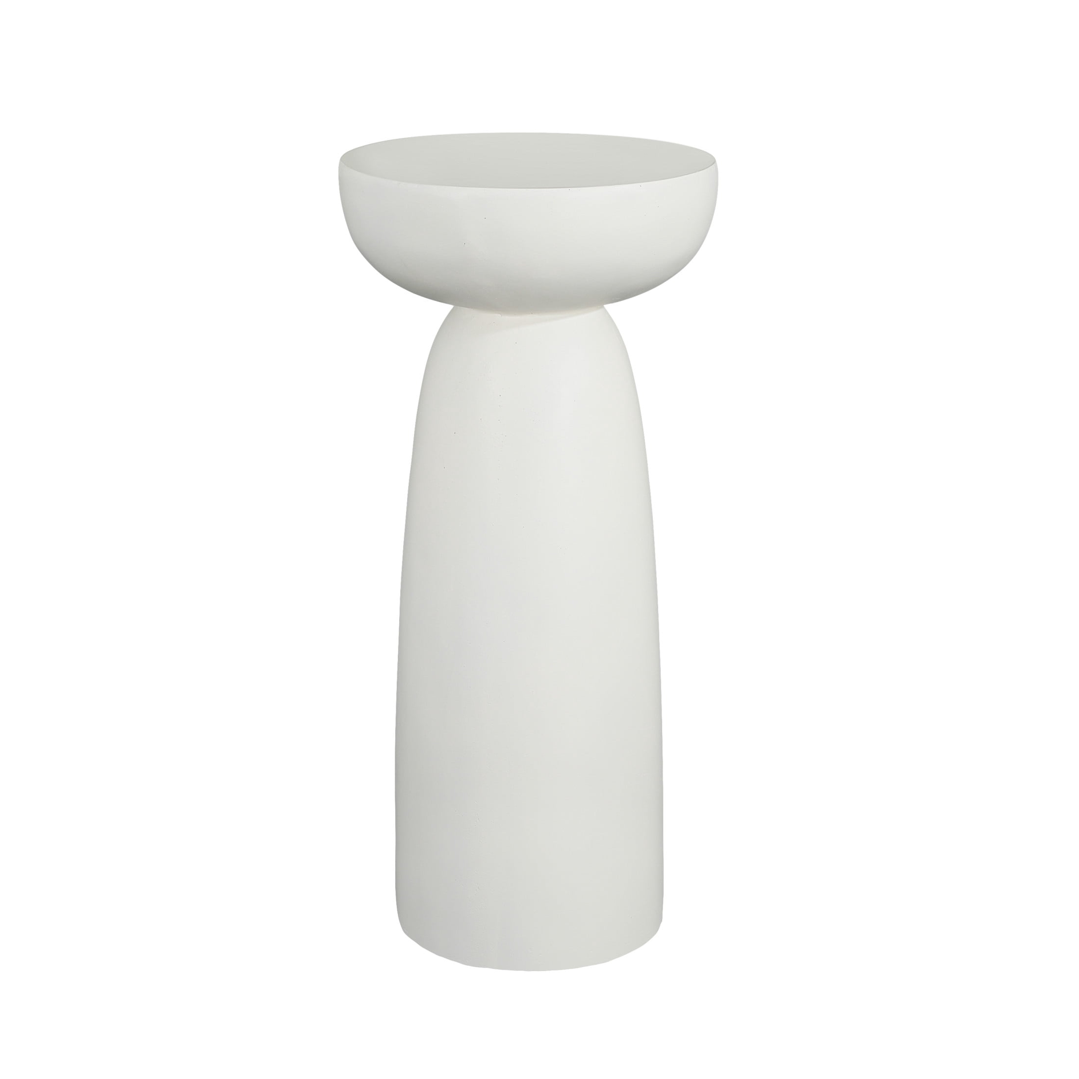 Christopher Knight Home Minimalist 28” MGO Plant Stand, Indoor/Outdoor, White