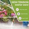 thumbnail image 2 of Pocket Hose Arrow Pressure Washer, High Pressure Hose Nozzle with 3 Spray Nozzles, Adjustable Garden Hose Sprayer for Car Washing, Patio Cleaning, Garden Watering (Gray), 2 of 8
