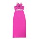 thumbnail image 1 of Traje de dos piezas con falda larga y cuello halter con cuentas y flores para mujer, moda femenina elegante de primavera y verano, estilo europeo y americano., 1 of 2