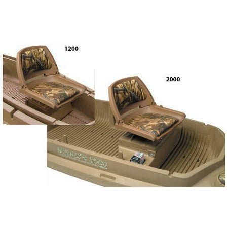 2000 Series Stealth Beavertail 400257 Additional Seat for Duck Hunting Boat