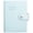 Light Blue, variant on 1Pc Small Pocket Notebook 3x4, A7 Mini Leather Journal with Snap Button Closure, 200 Pages Thick Lined Notepad for Purse Everyday Carry, Blue