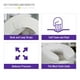 Duro-Med DMI Coussin de Siège de Toilette en Mousse de 4 Pouces Ajoute un Rembourrage Supplémentaire à Votre Siège de Toilette, Blanc – image 5 sur 8