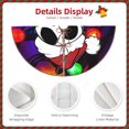 thumbnail image 3 of Goofa The Nightmare Before Christmas Pattern Christmas Tree Skirt with Ties, Christmas Tree Decorations, Farmhouse Christmas Decor Xmas Holiday Decorations-36", 3 of 6