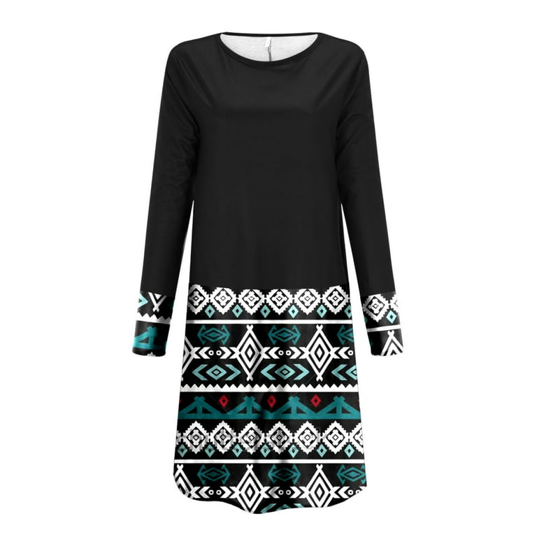 Long Sleeve Plus Size Dresses for Women