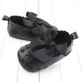 thumbnail image 2 of Uccdo Baby Girls Bowknot Princess Shoes Newborn Non-slip Flat Crib Shoes First Walkers 0-12M, 2 of 7