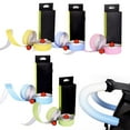 thumbnail image 4 of Yimiti Road Handlebars With Bike Bend Strap Non-Slip Eva Gradient Racing Handlebars,White And Blue, 4 of 8