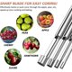 thumbnail image 4 of 4-Piece Multi-Purpose Fruit Corer and Corer Set Stainless Steel Pear Corer 4 Sizes, 4 of 5