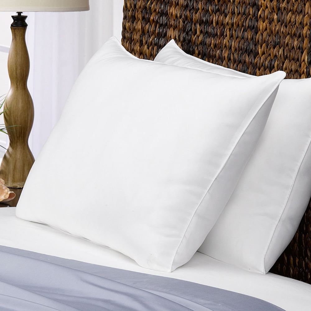 Down Alternative Hypoallergenic Fiber Fill Pillows Standard Queen