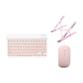 thumbnail image 1 of Kit de teclado y ratón recargable Bluetooth rosa, 1 of 7