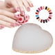 thumbnail image 4 of Paletas de uñas de resina,Paletas de mezcla de gel de uñas de gel para decoración de uñas de resina Paletas de exhibición de puntas de uñas Características de vanguardia, 4 of 9