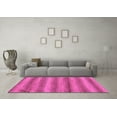 thumbnail image 3 of Ahgly Company Indoor Rectangle Abstract Purple Modern Area Rugs, 2' x 5', 3 of 4