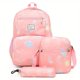 thumbnail image 4 of 3pcs Juego De Bolsas Con Patrón Kawaii Mochila Escolar Preppy Con Bolsa Cruzada Y Estuche Para Lápices Para Estudiantes, 4 of 4