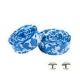 thumbnail image 1 of keepw 2x High Density Bike Handlebar Tape With Excellent Shock Absorption Natural Synthetic Materials White blue, 1 of 6