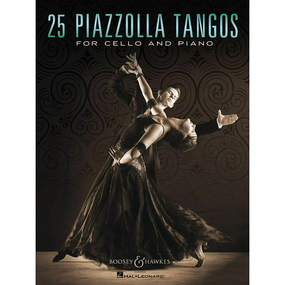25 Piazzolla Tangos for Cello and Piano, (Paperback)