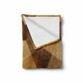 thumbnail image 2 of Retro Soft Flannel Fleece Throw Blanket, Abstract Parquet Flooring Wooden Rustic with Geometric Monochrome Pattern, Cozy Plush for Indoor and Outdoor Use, 60" x 80", Brown Pale Brown, by Ambesonne, 2 of 6