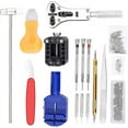 thumbnail image 1 of Kit de herramientas de reparación Heilwiy de 147 piezas Kit de herramientas de reparación de relojes profesionales, reloj de metal, 1 of 4