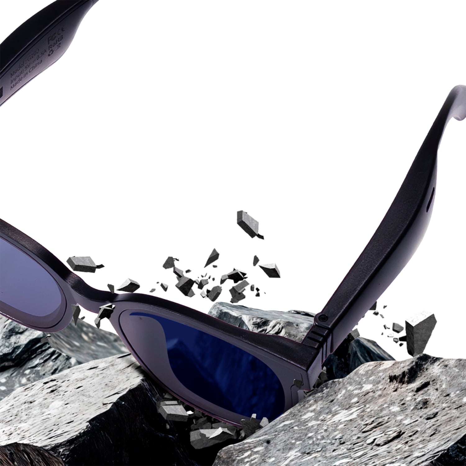 TechBro Smart Audio Bluetooth Glasses with Microphone