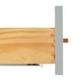 thumbnail image 4 of Ariel Taylor 43 In. Left Offset Oval Sink Vanity With Carrara White Marble Countertop In Grey, 4 of 10