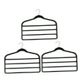 thumbnail image 4 of RENACLIPY 3-Pack Space Saving Multi-Layer Pants Hangers, Black ABS Closet Organizers for Efficient Storage, 4 of 8