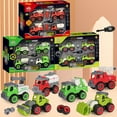 thumbnail image 4 of CSCHome A Variety of Styles of Kids Engineering Car Toys,The Perfect Gift for kids for 3+Y Old 4PCS, 4 of 6