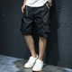 thumbnail image 4 of Pantalones cortos cargo para hombres grandes y altos, de diseñador, desgastados, bermudas cortas para hombre, de algodón, estilo urbano, holgados, con bolsillo delantero, pesados, Whate Y2, 4 of 4