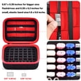 thumbnail image 2 of Estuche de almacenamiento Comecase, unidad flash USB, tarjeta SD, color rojo, 2 of 7