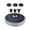 4A- Colorful, variant on Fuebueo 3.5W Solar Fountain for Bird Bath with 3D Color Changing LED Light & 2000mAh Battery, Anti-Drift Fixer & 8 Nozzles, Solar Powered Water Fountain Kit for Garden, Patio, Pond, Gift