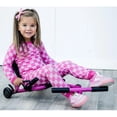 thumbnail image 7 of EzyRoller: Mini - Pink - Ride-On Scooter, Cambering Motion, Pedal Free Cart, Hand Brakes, Extendable Frame, 45lb Capacity, Toddler & Kids Ages 2+, 7 of 7