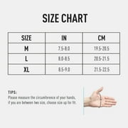HANDLANDY Heavy Duty Work Gloves Men, Touchscreen TPR Impact Reducing Work Gloves, Non-Slip Breathable Mechanics Gloves, Large