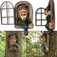 thumbnail image 3 of Adornos de jardín, artesanías de resina enanas, estatuas de enanos, regalos de Navidad para personas mayores, adornos de resina (W12),, 3 of 4