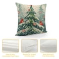 thumbnail image 4 of SHANXI Throw Pillow Cover Christmas s Pillowcases Decorative Cushion Covers Rustic Forest Pillow Protector for Home Sofa 12x12in, 4 of 5