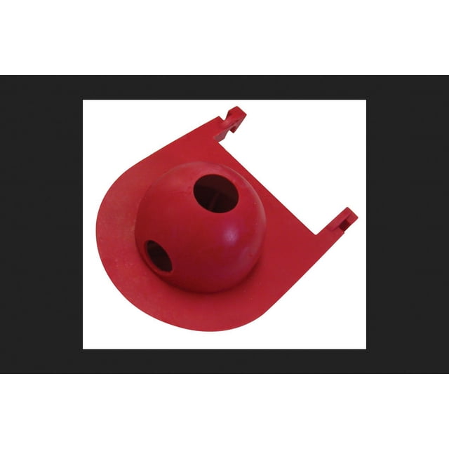 Tapa de inodoro Korky 3010BP (7,5 cm, tamaño grande), color rojo