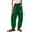 Green, variant on Women's Plain Tracksuit Bottoms Harem Joggers Pants with Pockets Tapered Leg Sweatpants Running Workout Casual Lounge Wear Beige S
