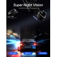 thumbnail image 4 of P10 Plus 4K WiFi Mirror Dash Cam, cámara de espejo retrovisor de 10" con tarjeta de 64 GB, Dash Cam cámara de respaldo delantera y trasera para automóviles, sistema de conducción inteligente ADAS, con, 4 of 5