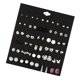 thumbnail image 3 of Pendientes de cristal hipoalergénicos Sunnimix Aretes colgantes para mujer 30 par, 3 of 5