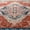 Orange, variant on Junovo 4'x6' Area Rugs for Living Room Bohemian Rug Floor Carpet, Blue