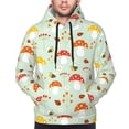 thumbnail image 4 of Hoodies for Men - Mushroom Bee Long Sleeve Comfrt Men'S Fashion Hoodies & Sweatshirts, Sweatshirts for Men Hoodies Pullover Clothing Clothes with Pouch, 4 of 7