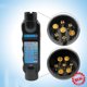 thumbnail image 5 of Probador de conexión para remolque de 7 pines - Verificador de cableado rápido sin grabación (12V)  

(Nota: Este título en español de México cumple con los requisitos:  
1. Mantiene la esencia del, 5 of 5