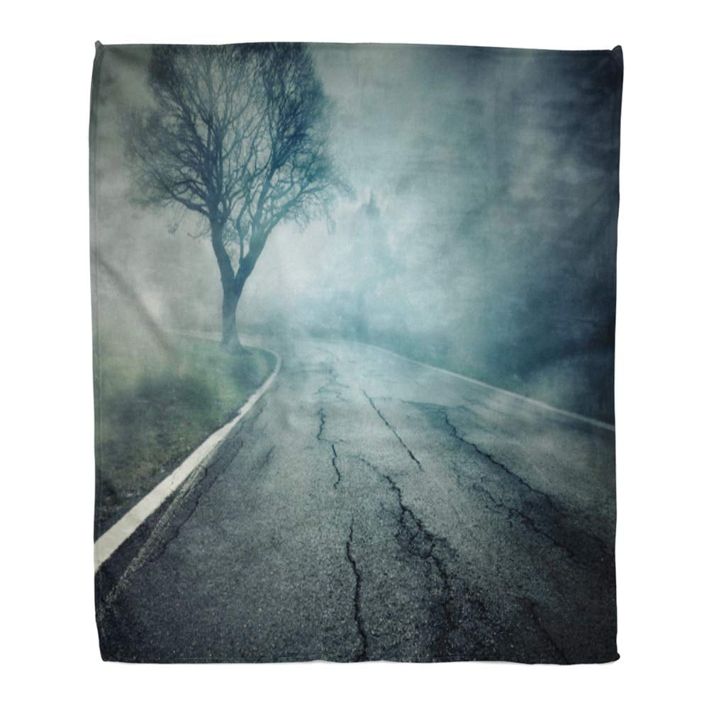 Horror Movie Throw Blanket Cozy Flannel Sherpa Soft Warm Plush for Couch Sofa