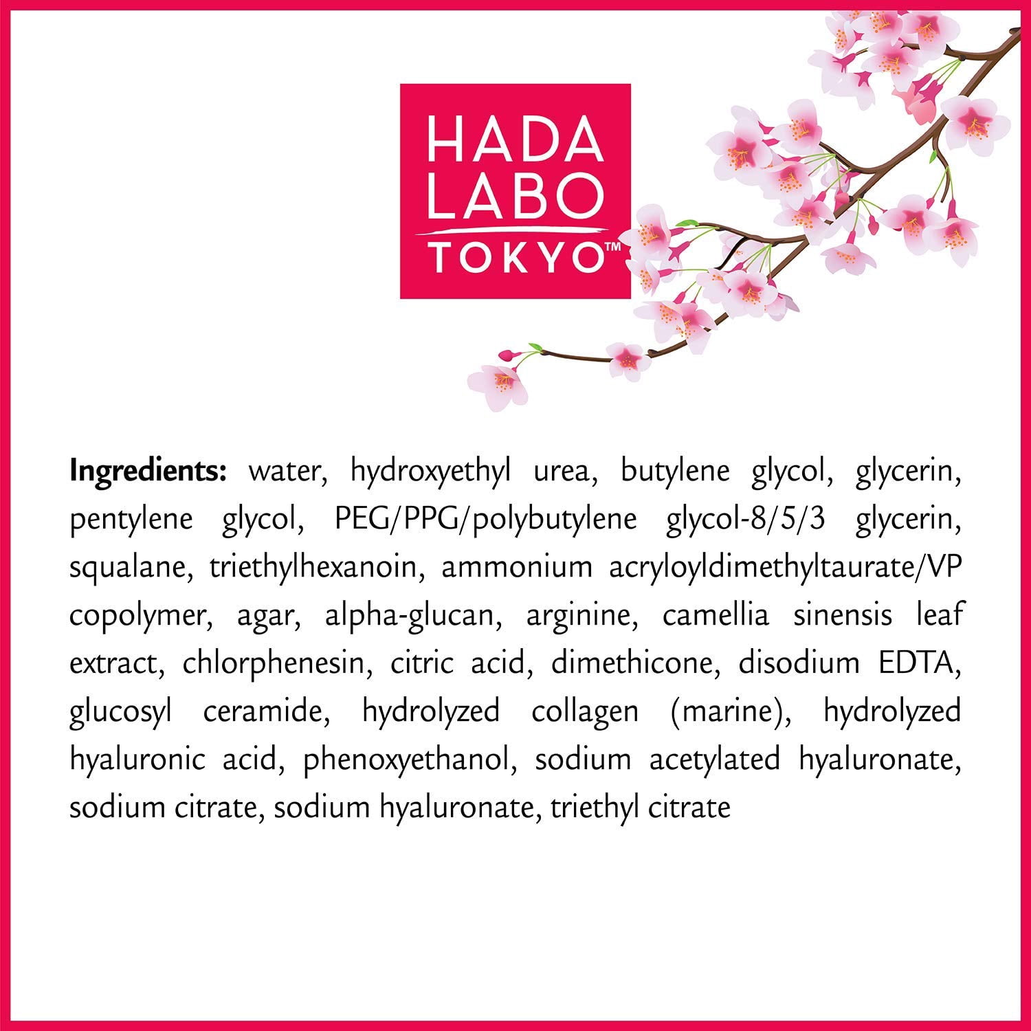 hada labo tokyo skin plumping gel cream 1.76 fl oz