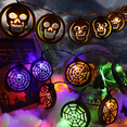 thumbnail image 3 of Decoraciones de Luces de Cadena de Halloween, Luces de Ambiente de Madera, para Fiestas o bistró - Colorido, 3 of 5