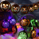 thumbnail image 3 of Decoraciones de Luces de Cadena de Halloween, Luces de Ambiente de Madera, para Fiestas o bistró - Colorido, 3 of 5